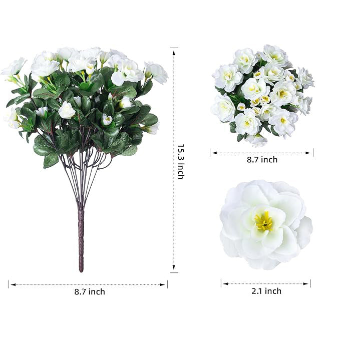 Artificial Green Plant Simulation Cuckoo Bouquet