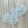 90cm Silk Hydrangea White Branch Drifting Snow Gypsophila  Artificial Flowers Cherry Blossoms Wedding Arch Decorate Fake flower