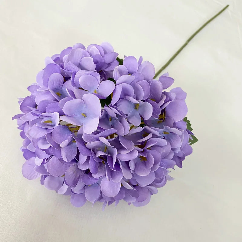 58cm Heads Hydrangea bouquet silk Artificial Flowers for Party Wedding living room home decoration accessories