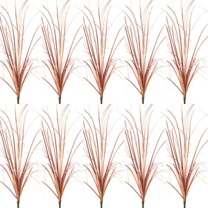 Simulated Small Grass Bushes for Decorating Fake Grasslands Simulating Reeds Onion Grass and Fake Green Plants Home Decoration