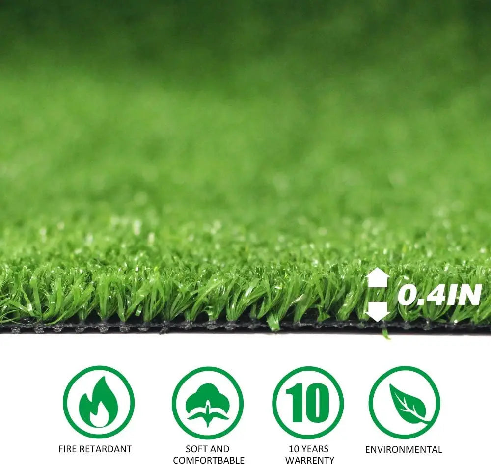 Artificial Grass Turf Lawn 5 FT x8 FT(40 Square FT), Realistic Synthetic Grass Mat,Indoor Outdoor Garden Lawn Landscape for Pets