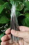 50 PCS Real Porcupine Hairs Natural Animal Hairs Indian Crafts Accessories DIY Sewing Project Kits Arts