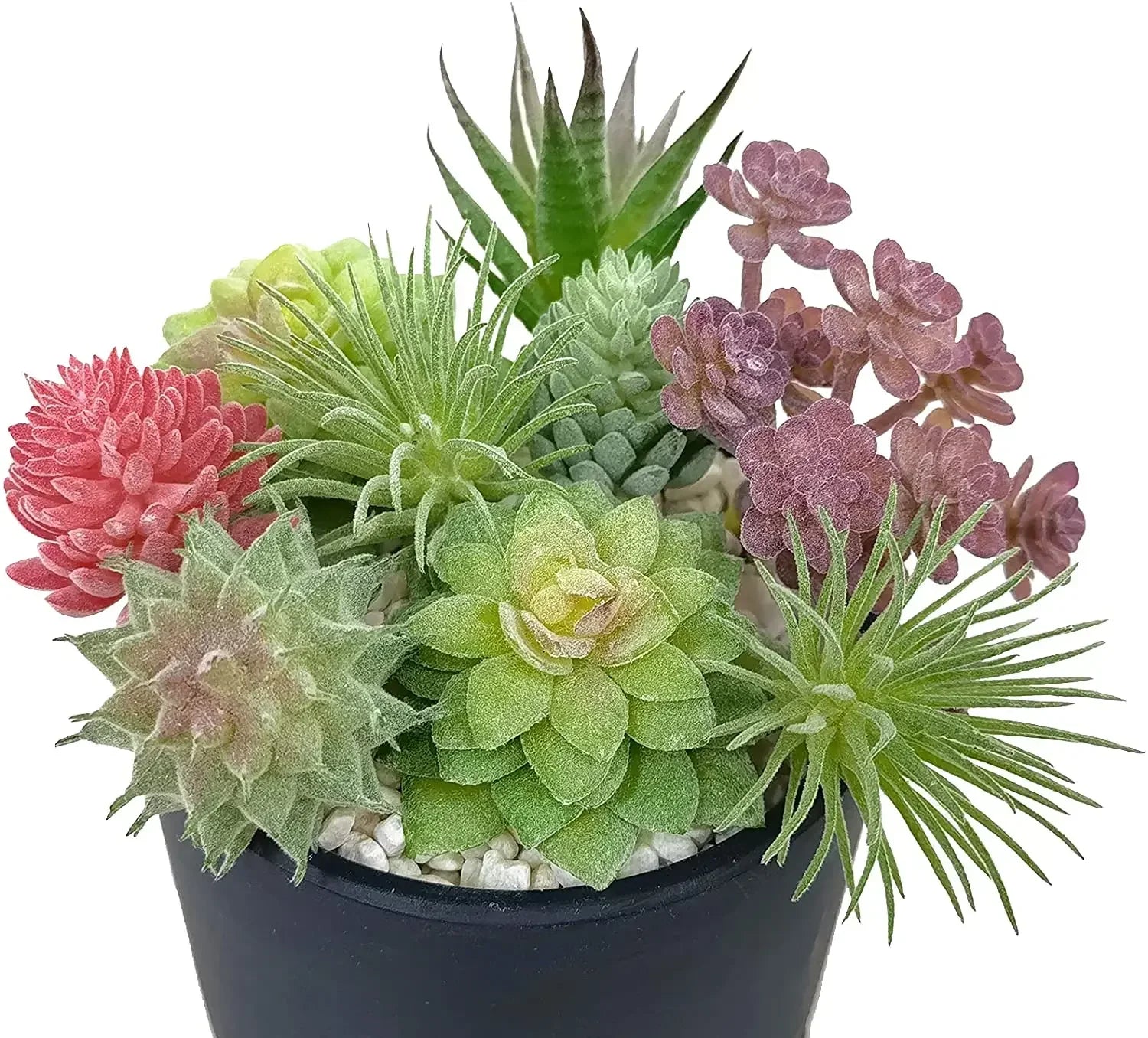 9 Pcs Artificial Succulents Small Succulent Plants for Home Decor Indoor in Different Type