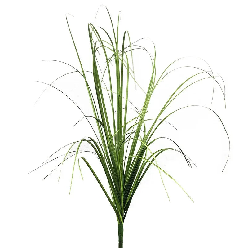 Simulated Small Grass Bushes for Decorating Fake Grasslands Simulating Reeds Onion Grass and Fake Green Plants Home Decoration