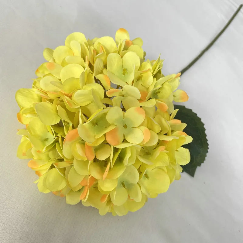 58cm Heads Hydrangea bouquet silk Artificial Flowers for Party Wedding living room home decoration accessories