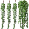 1pc fern Artificial Plastic plants Vine for Christmas yree accessories Home Wall Hanging Wedding arch Decor Photography prop