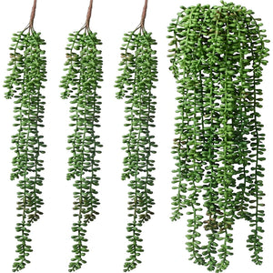 1pc fern Artificial Plastic plants Vine for Christmas yree accessories Home Wall Hanging Wedding arch Decor Photography prop