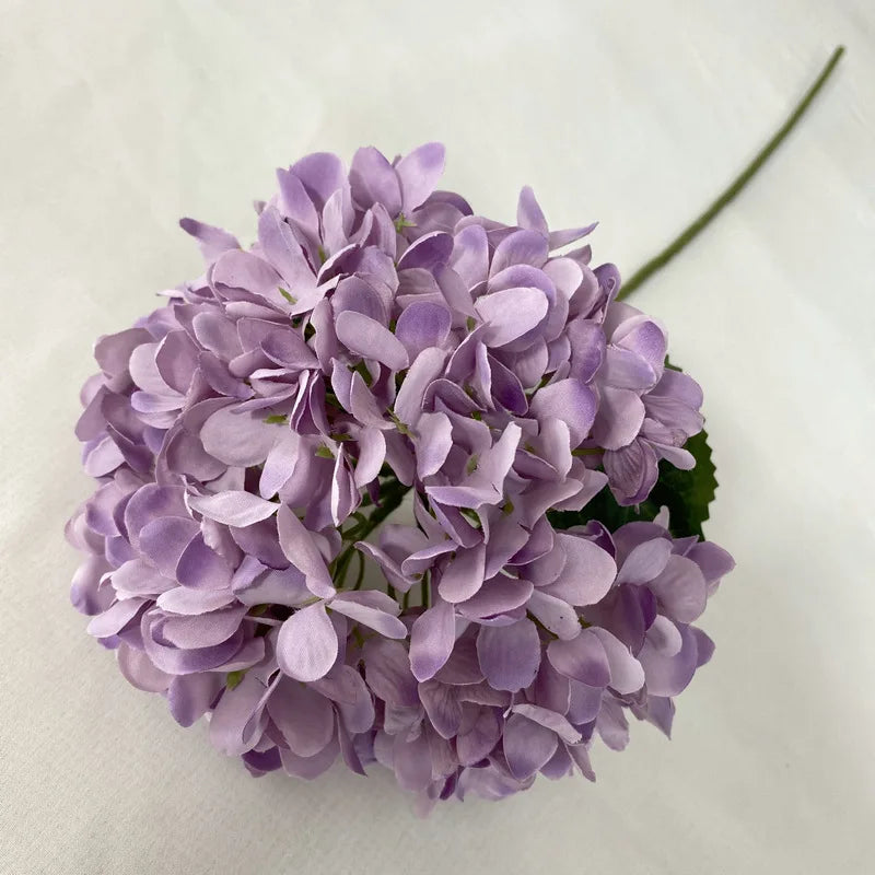 58cm Heads Hydrangea bouquet silk Artificial Flowers for Party Wedding living room home decoration accessories