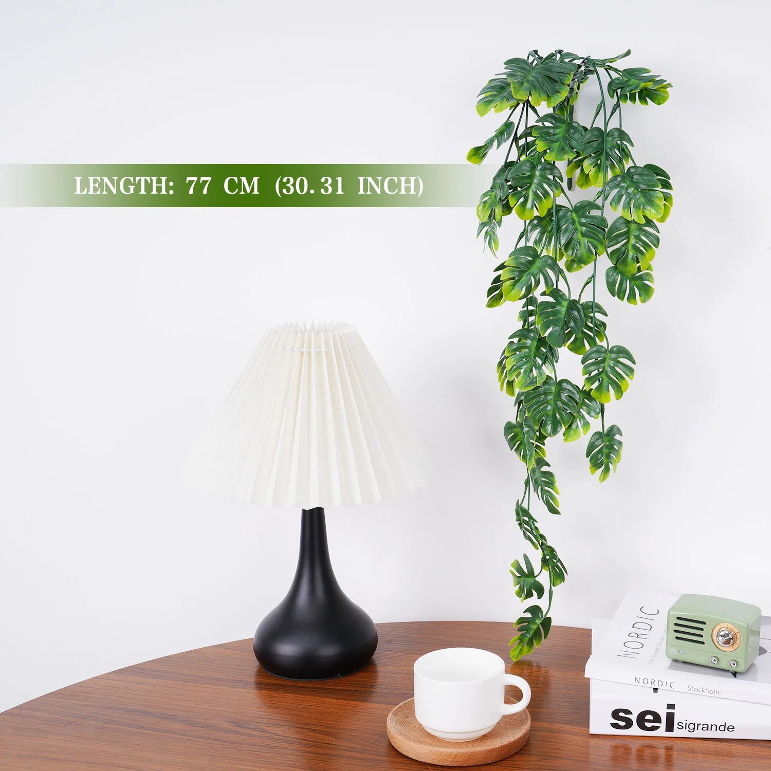 79cm Artificial Plant Persian Fern Leaves Vines Turtle Leaf Plant Christmas Autumn Garden Wedding Party Wall Hanging Balcony