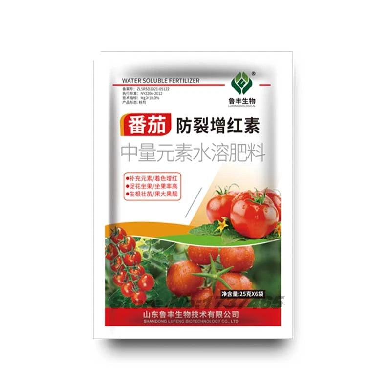 25g Tomato specific fertilizer, trace element foliar fertilizer, Coloring to increase redness and increase fruit set rate Garden