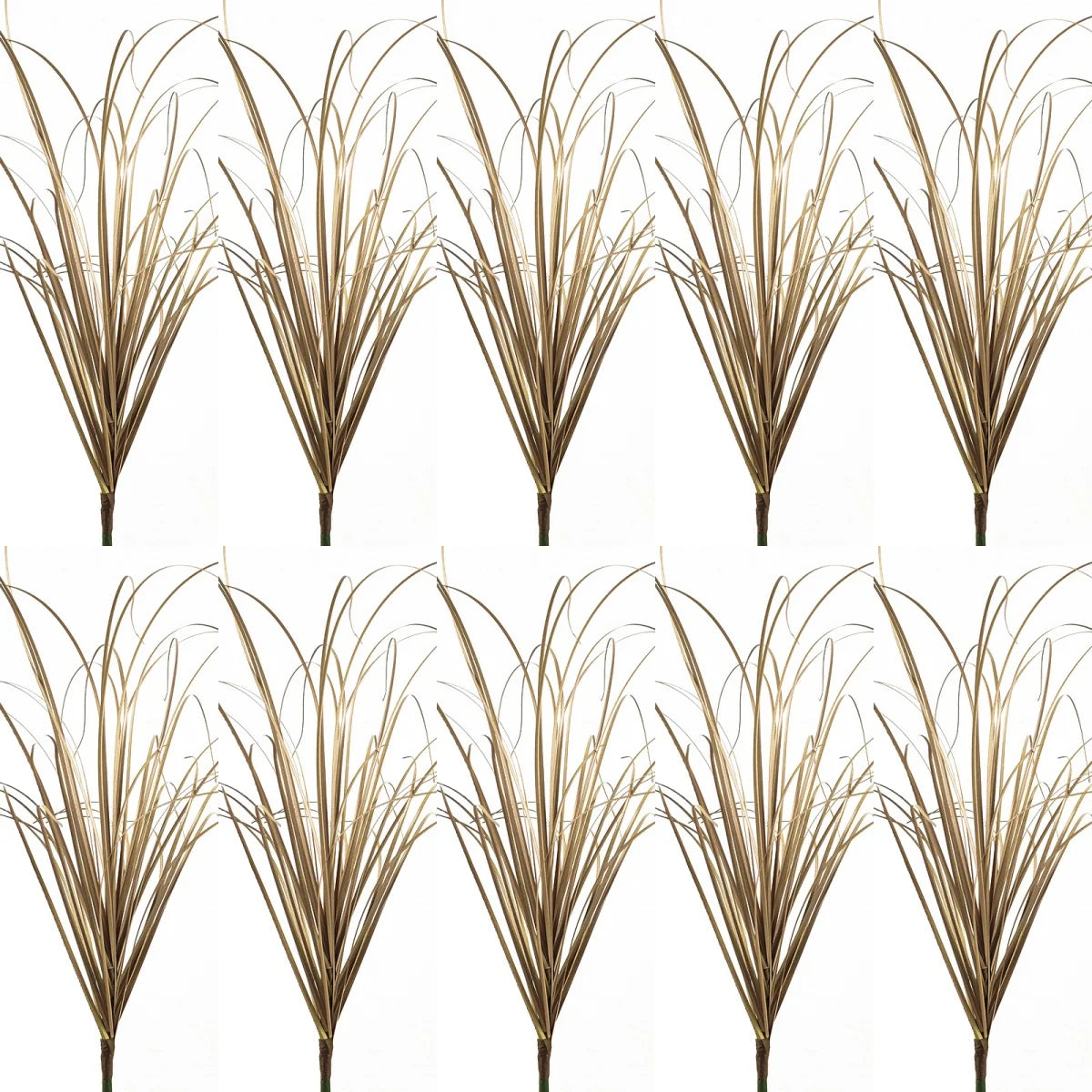 Simulated Small Grass Bushes for Decorating Fake Grasslands Simulating Reeds Onion Grass and Fake Green Plants Home Decoration