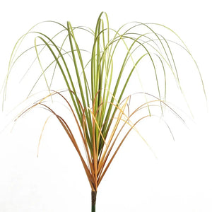 Simulated Small Grass Bushes for Decorating Fake Grasslands Simulating Reeds Onion Grass and Fake Green Plants Home Decoration