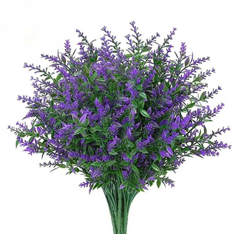 1/3Pcs Artificial Flowers Plastic Lavender Fake Plant Home Decor Garden Wedding Decoration DIY Bridal Bouquet Household Products